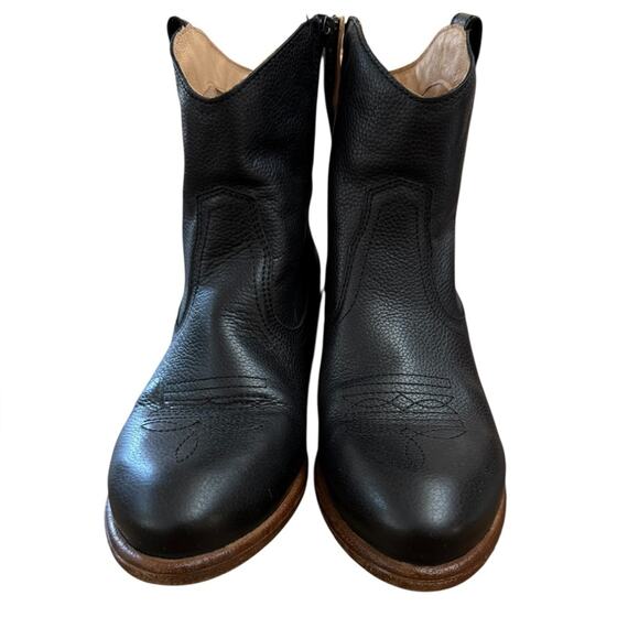 Miz Mooz Carlitos Cowboy Boots in Black – Sz EU38/US 7.5-8 - Picture 10 of 15